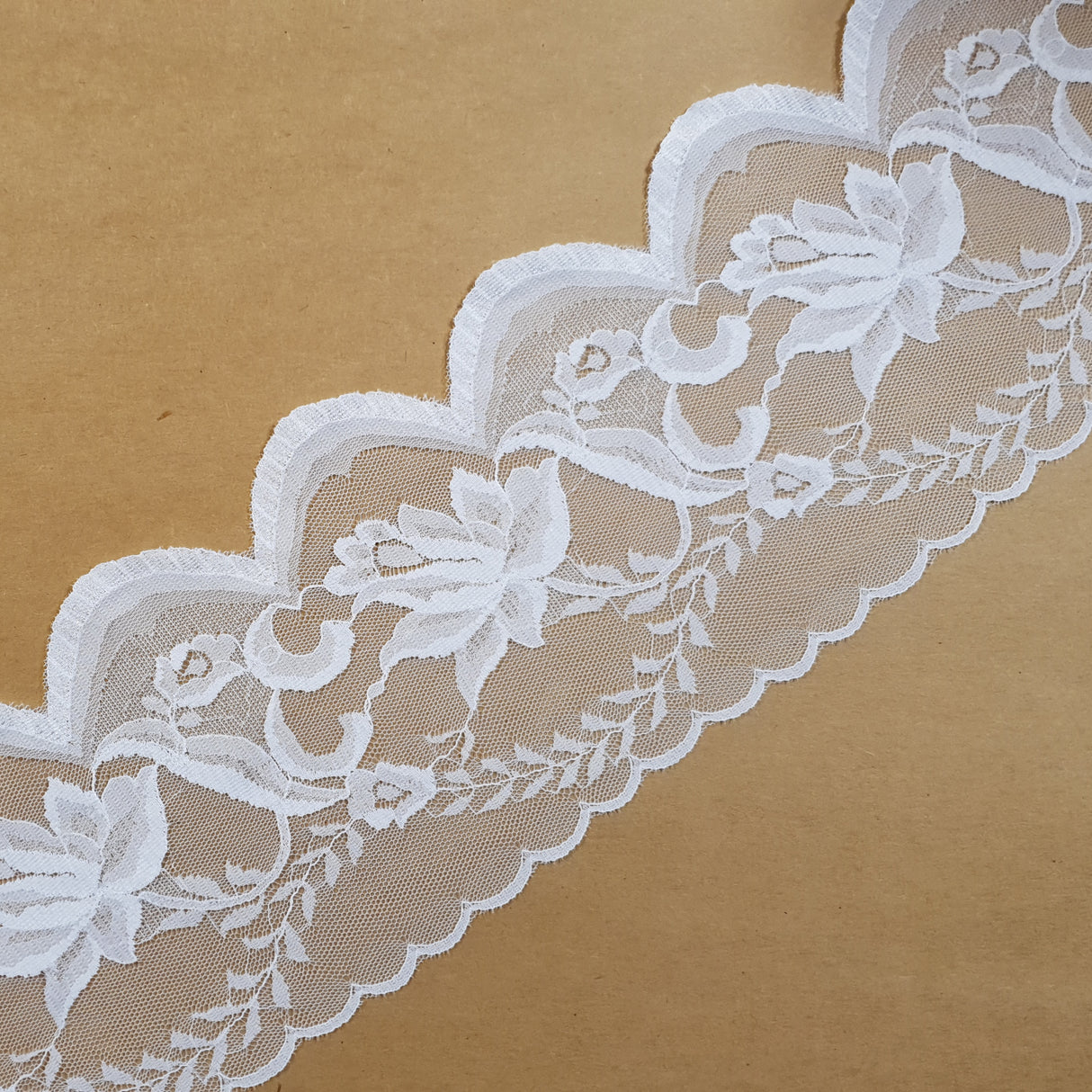 Lace Trim Pack - 7513 - White - 2 Meter Pack