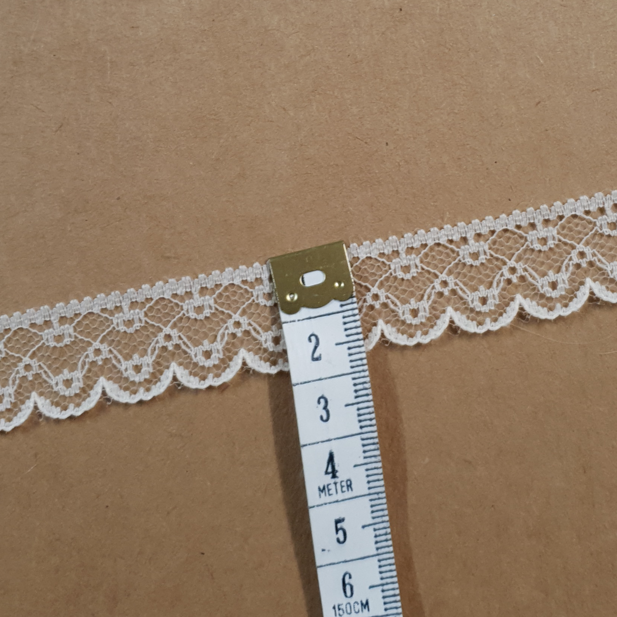 Lace Trim Pack - 7520 - Cream - 5 Meter Pack