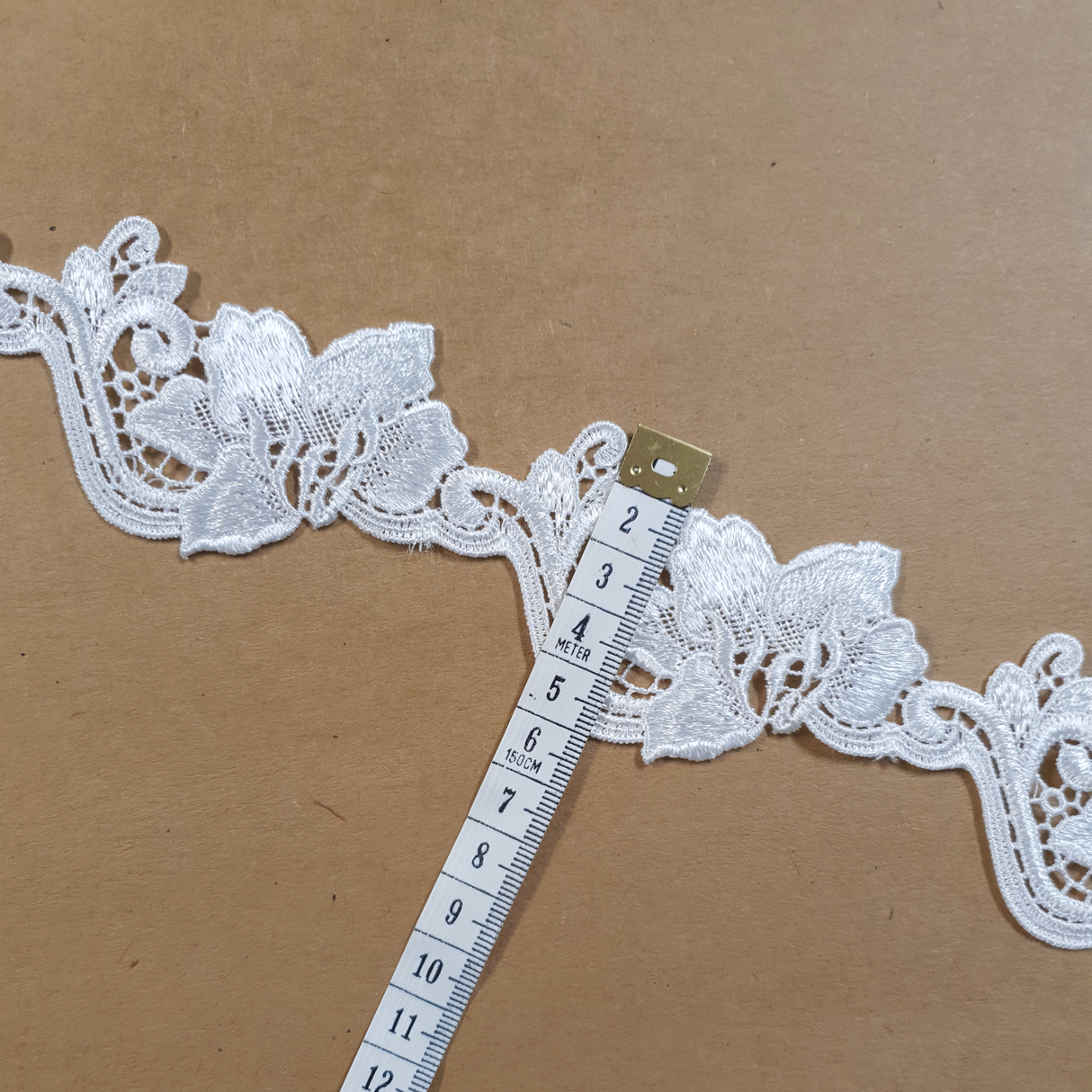 Lace Trim Pack - 7607 - White - 1 Meter