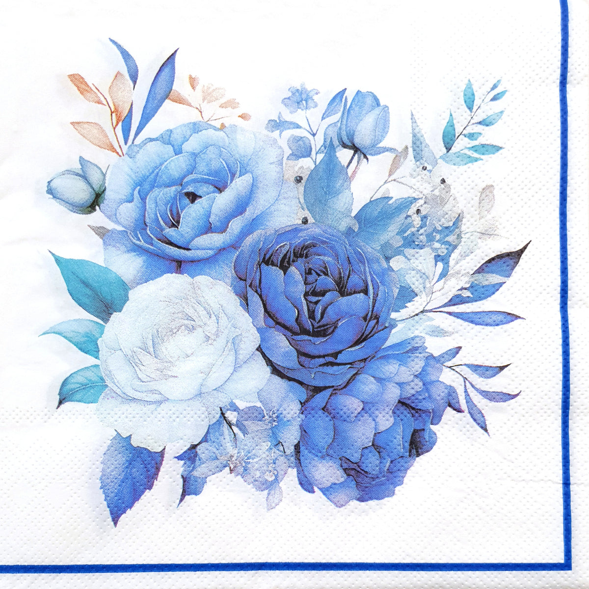 Decoupage Napkin - (DN-8005) - Flowers - Set of 5