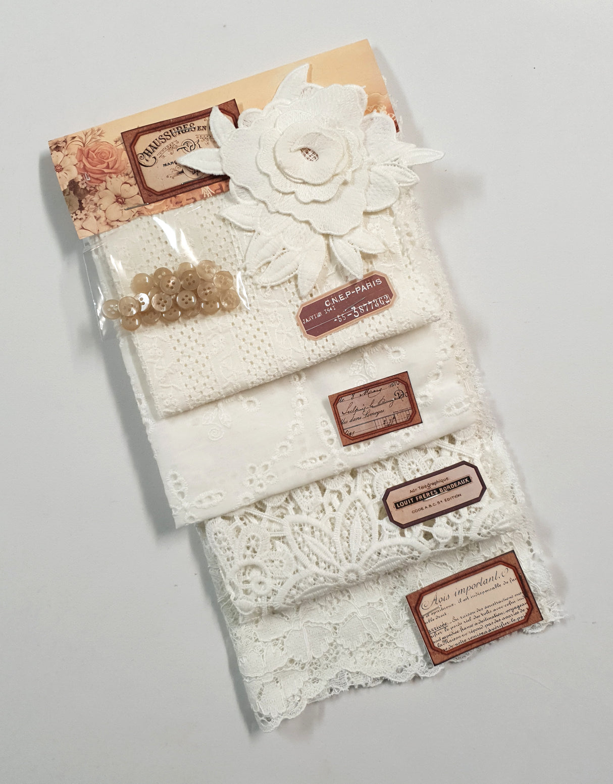 Luxury Lace Sampler - 8013