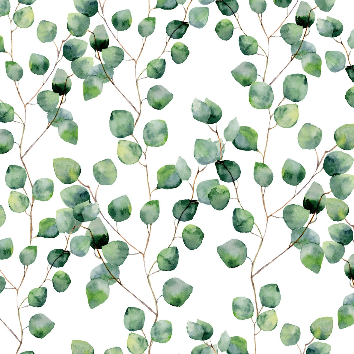 Decoupage Napkin - (DN-8059) - Aquarell Leaves - Set of 5