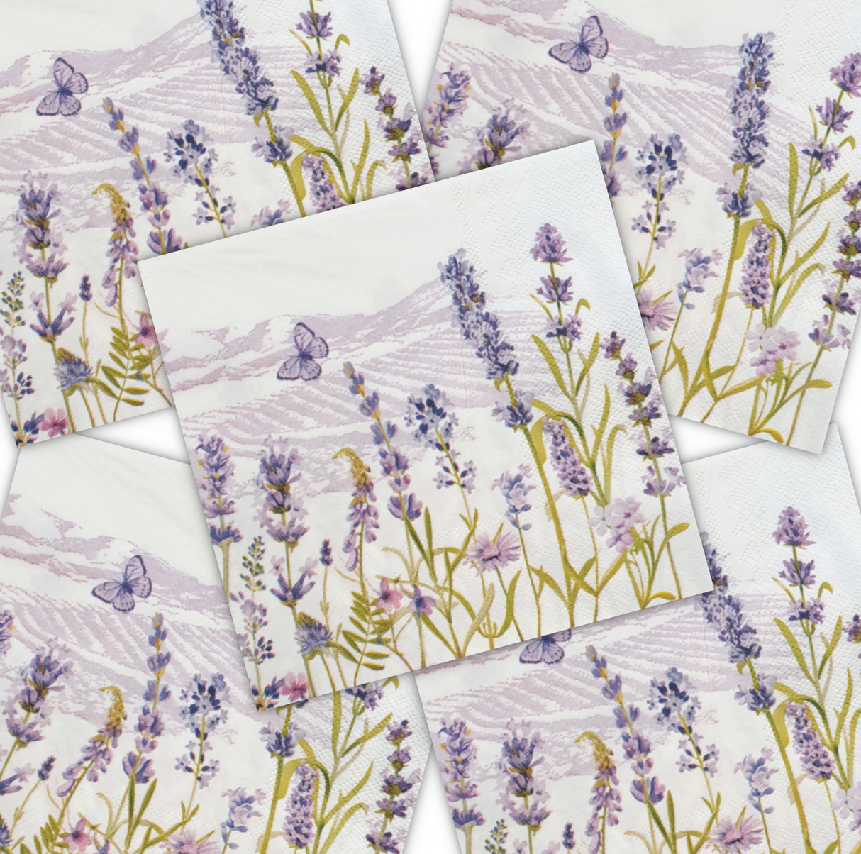 Decoupage Napkin - (DN-8051) - Set of 5
