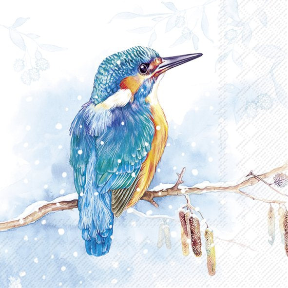 Decoupage Napkin - (DN-8109) - The Kingfisher