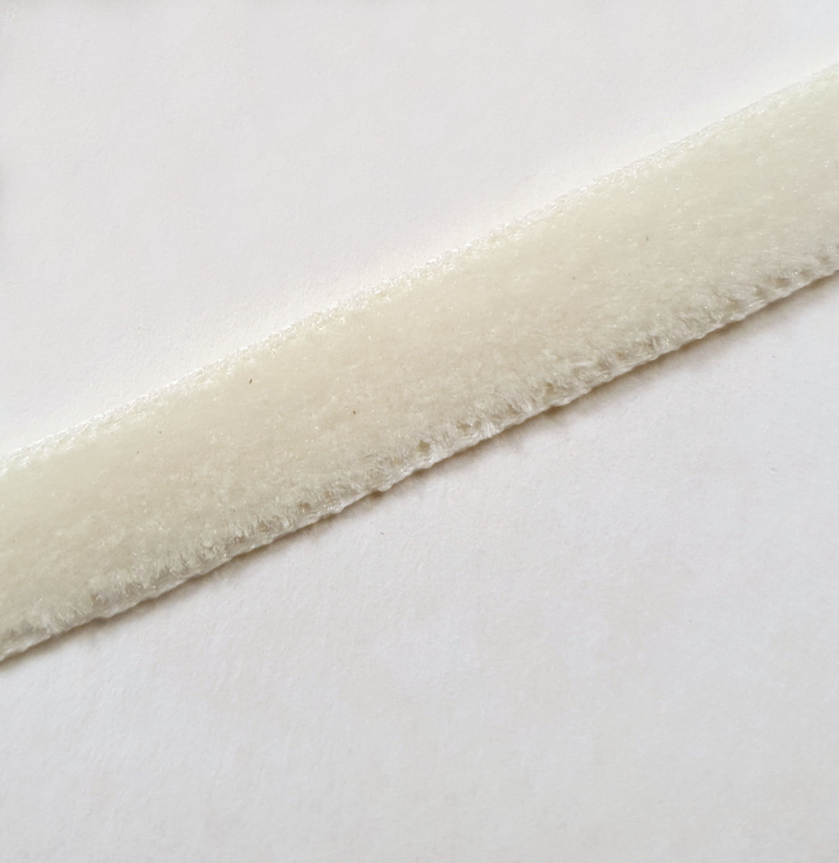 Cream Velvet Ribbon - 8111