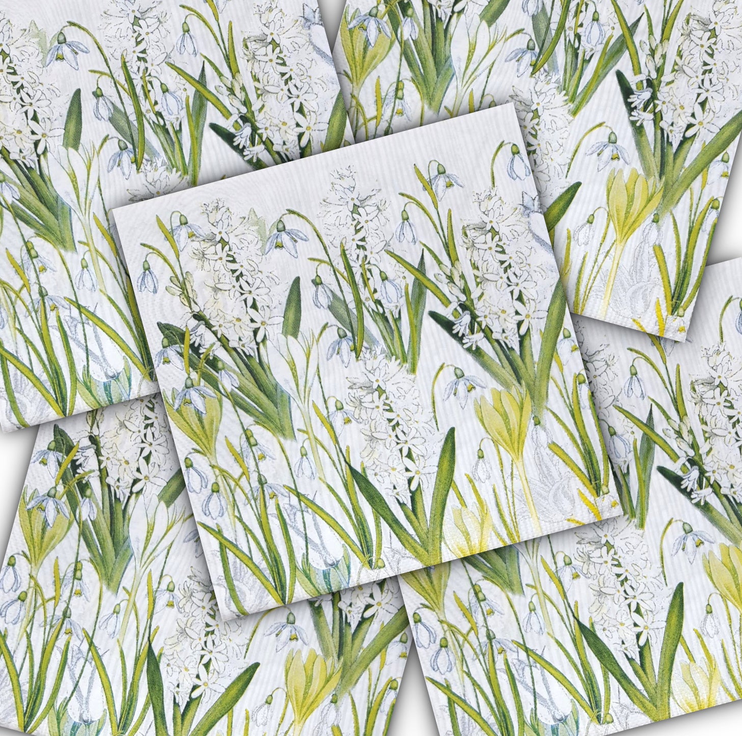 Decoupage Napkin - (DN-8209-L) - Amelie - Set of 5