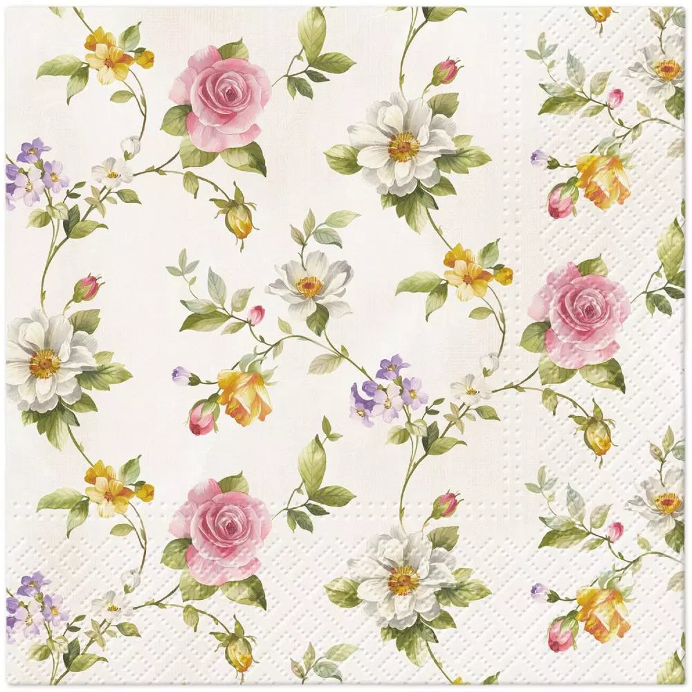 Decoupage Napkin - (DN-8247) - Tender Roses