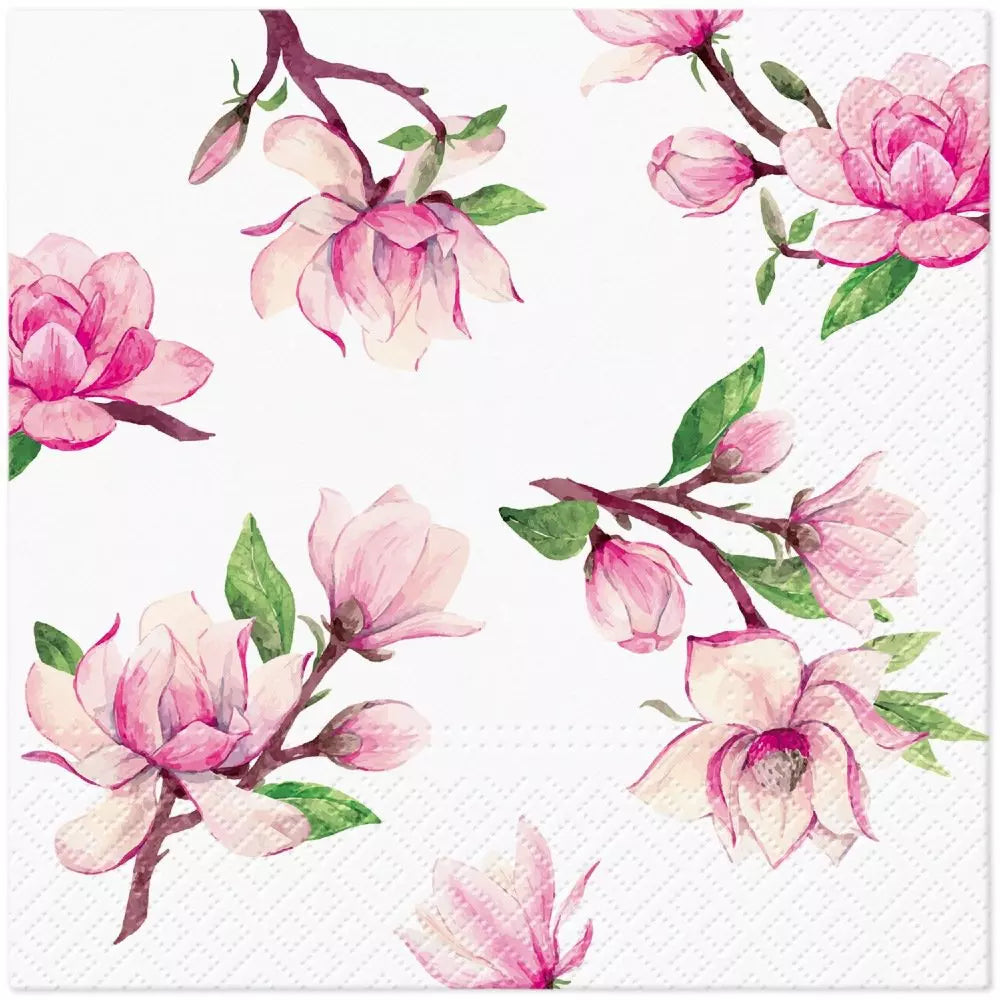 Decoupage Napkin - (DN-8254) - Magnolia Springs - Set of 5