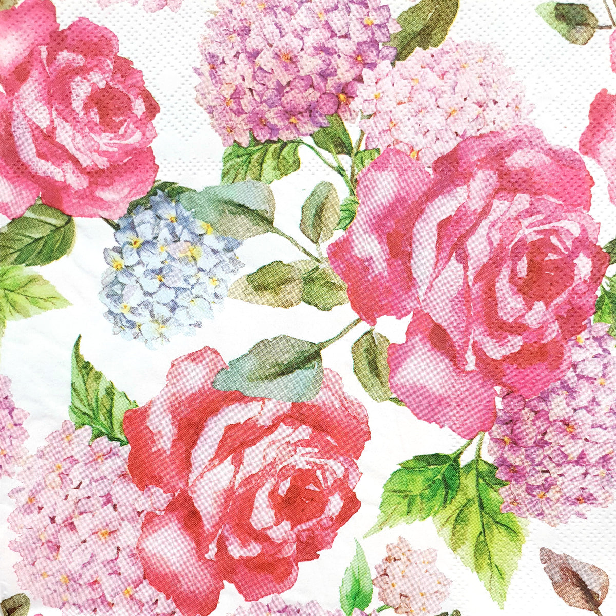 Decoupage Napkin - (DN-8285) - Flowers - Set of 5