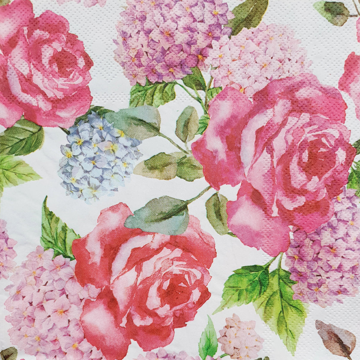 Decoupage Napkin - (DN-8285) - Flowers - Set of 5