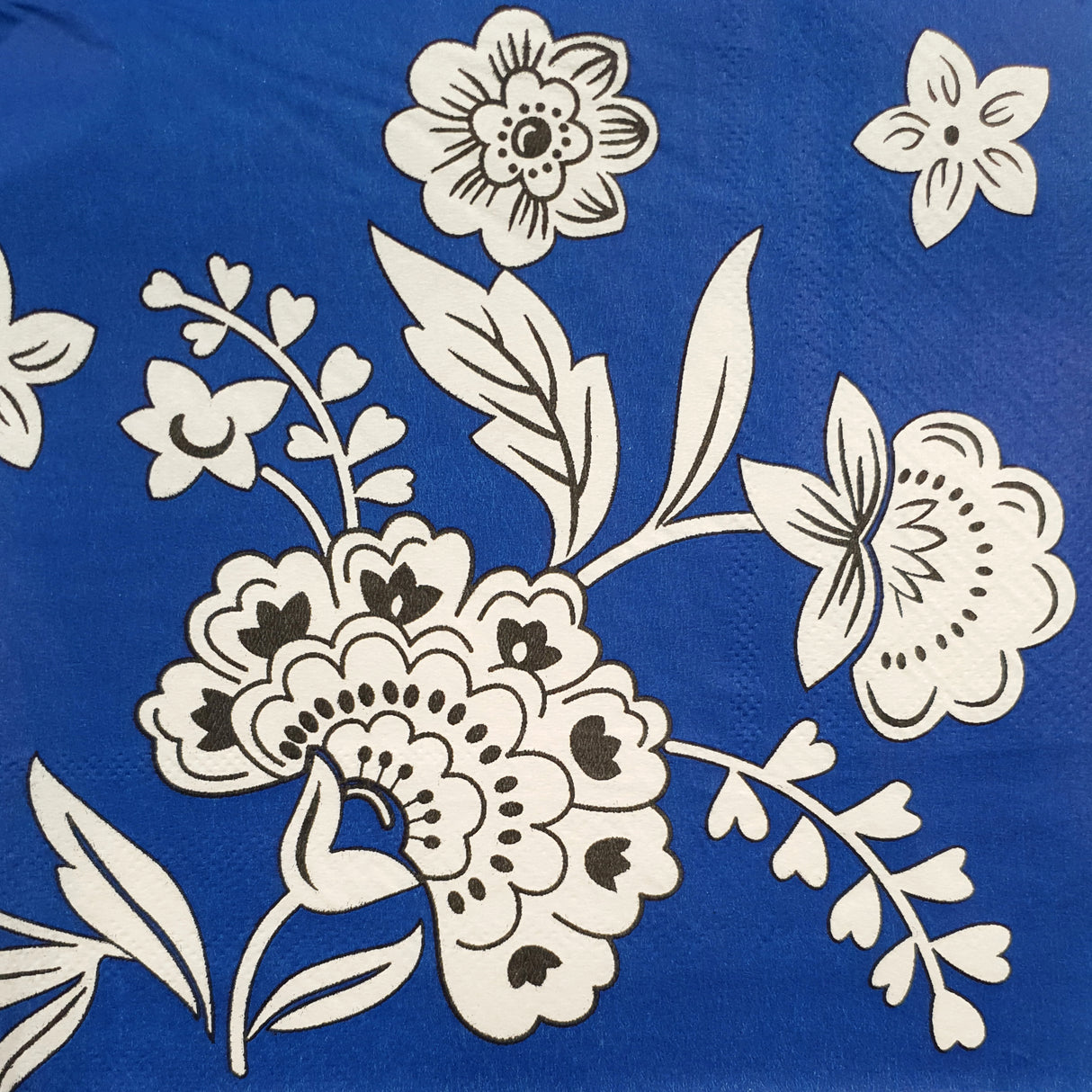 Decoupage Napkin - (DN-8289) - Beautiful Blue - Set of 5