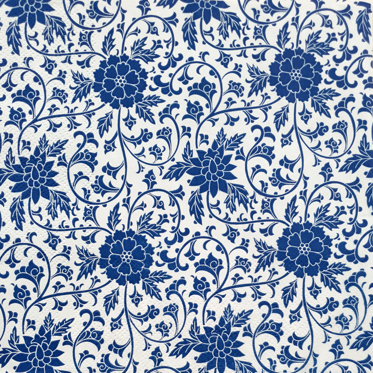 Decoupage Napkin - (DN-8290) - Fine Floral - Set of 5