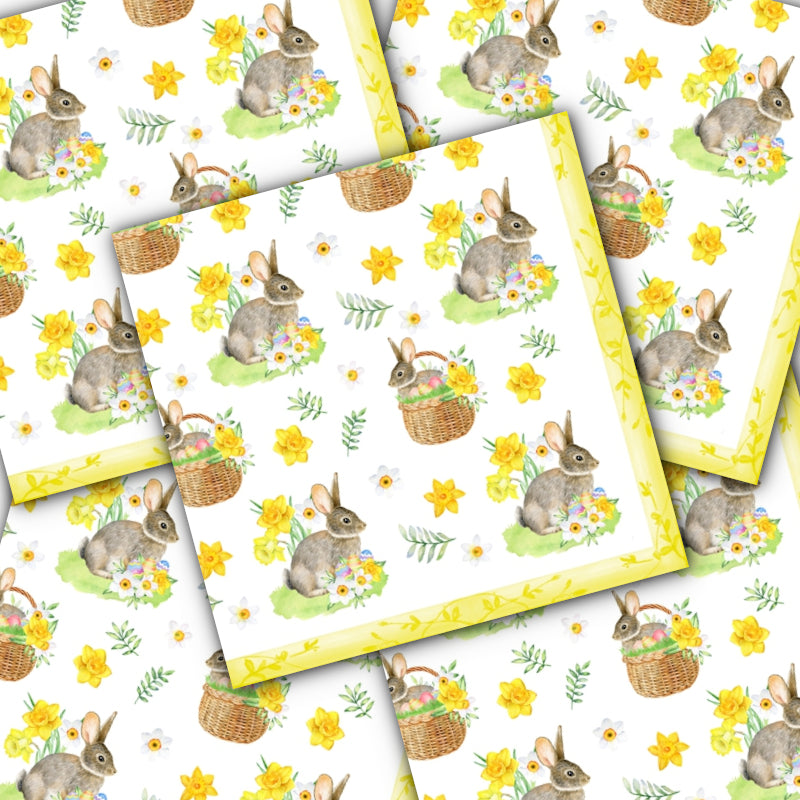 Decoupage Napkin - (DN-8471) - Sweet Easter Mood - Set of 5