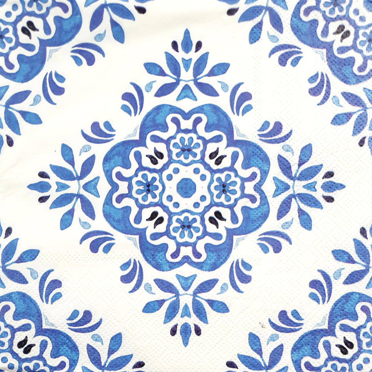 Decoupage Napkin - (DN-8924) - Blue Tile