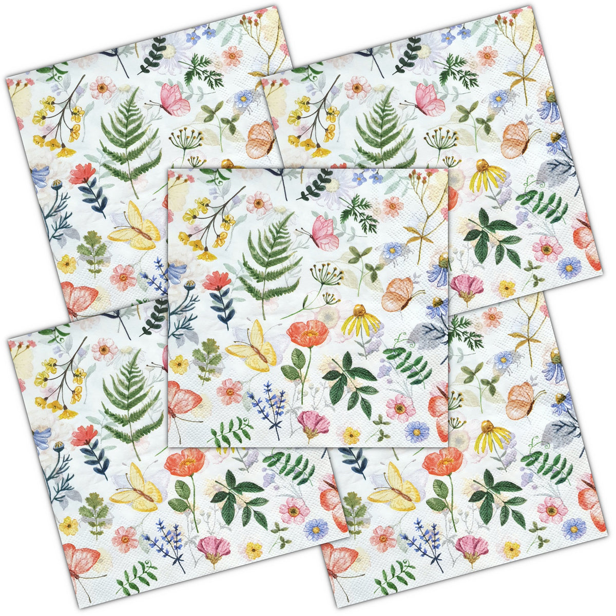 Decoupage Napkin - (DN-8935) - Nature - Set of 5