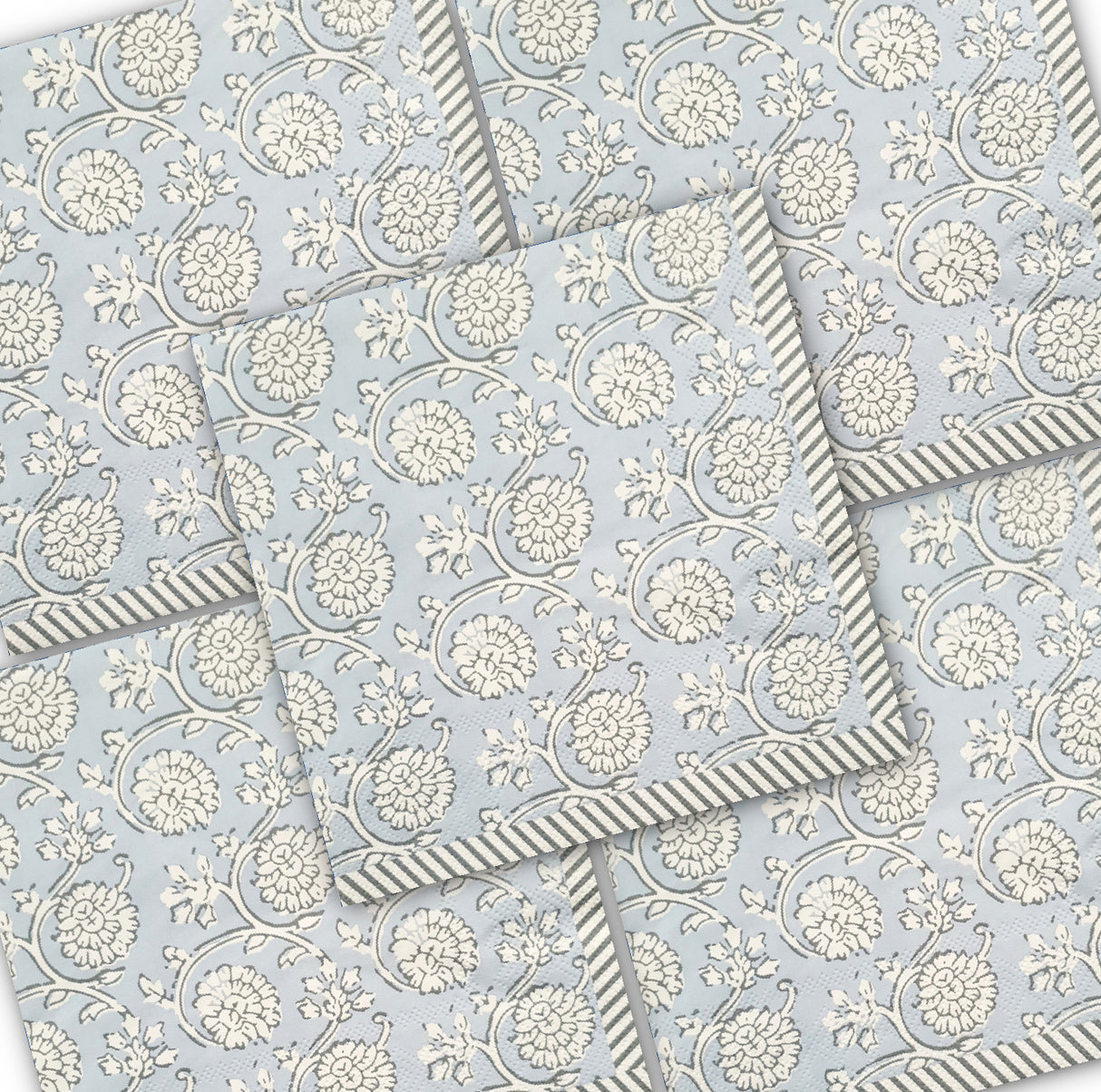 Decoupage Napkin - (DN-8941) - Elegant Afternoon - Set of 5