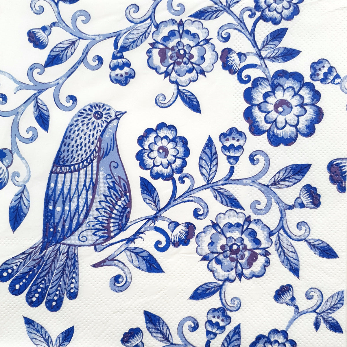 Decoupage Napkin - (DN-8953) - Blue Bird