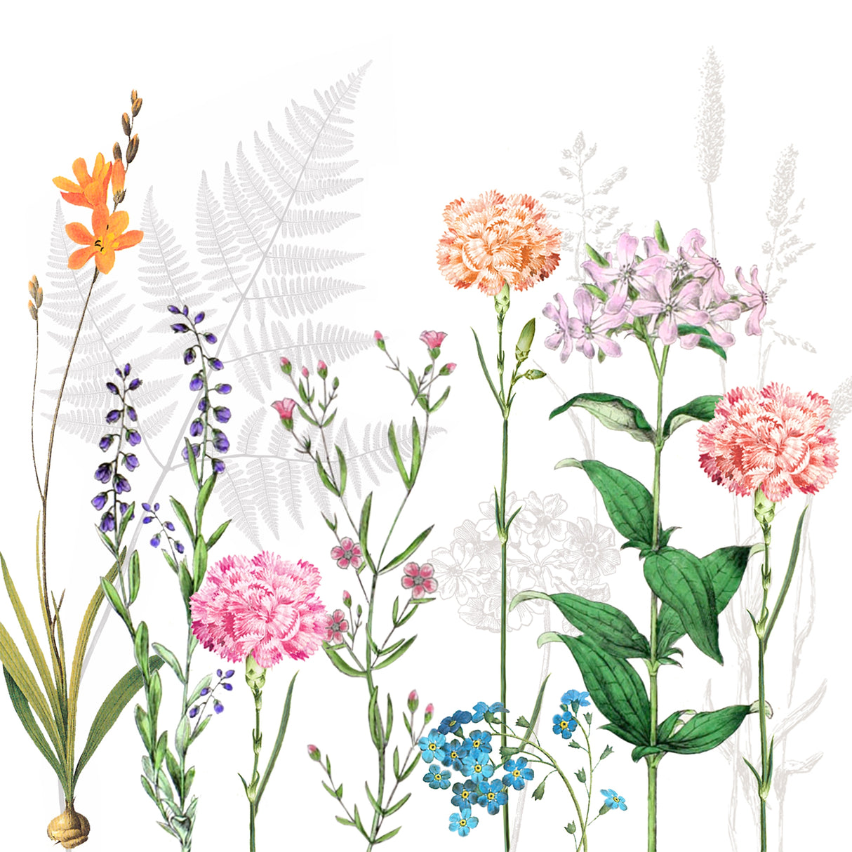 Decoupage Napkin - (DN-8959) - A la Carte - Botanical