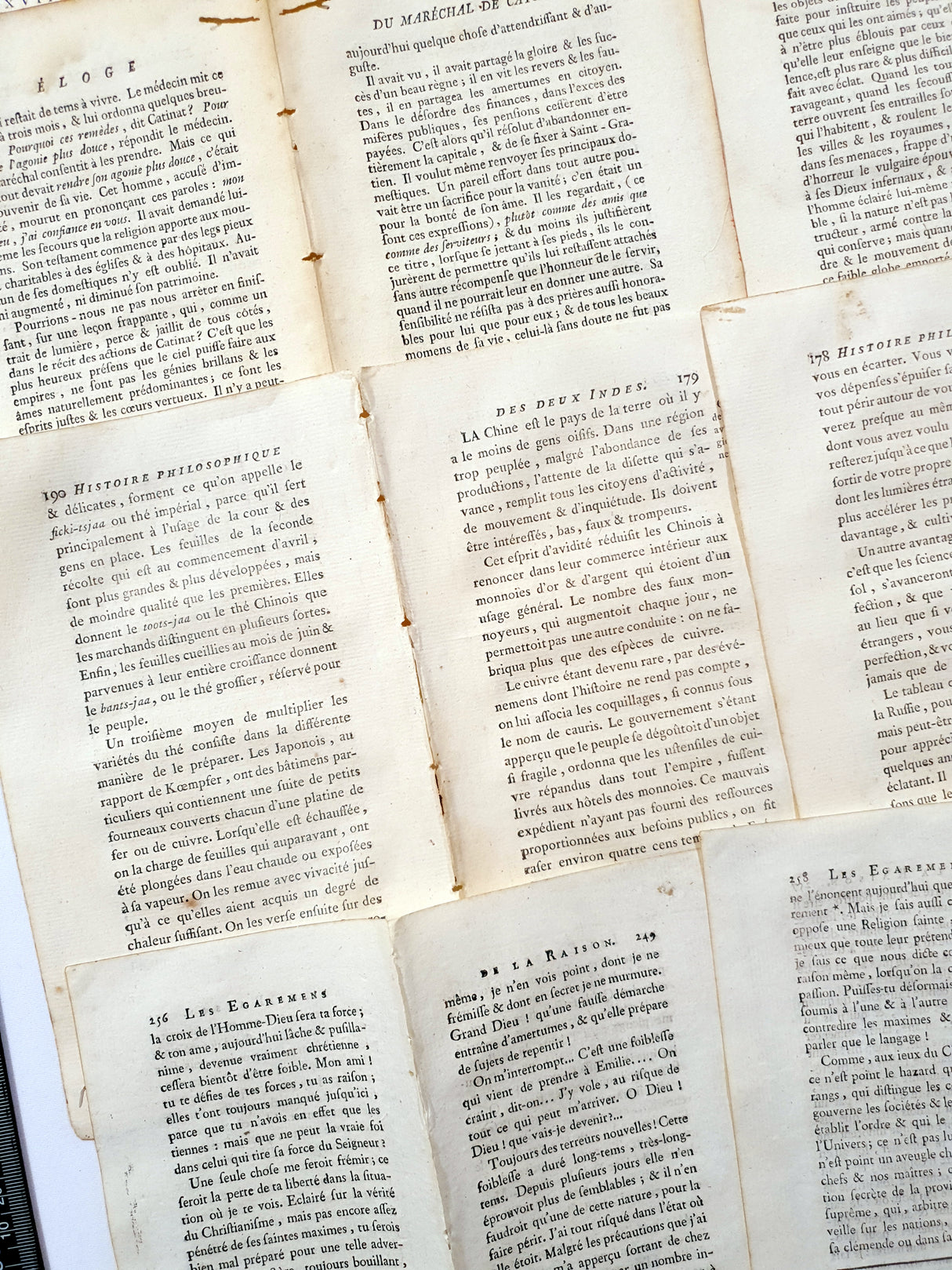 Antique French Papers Pack