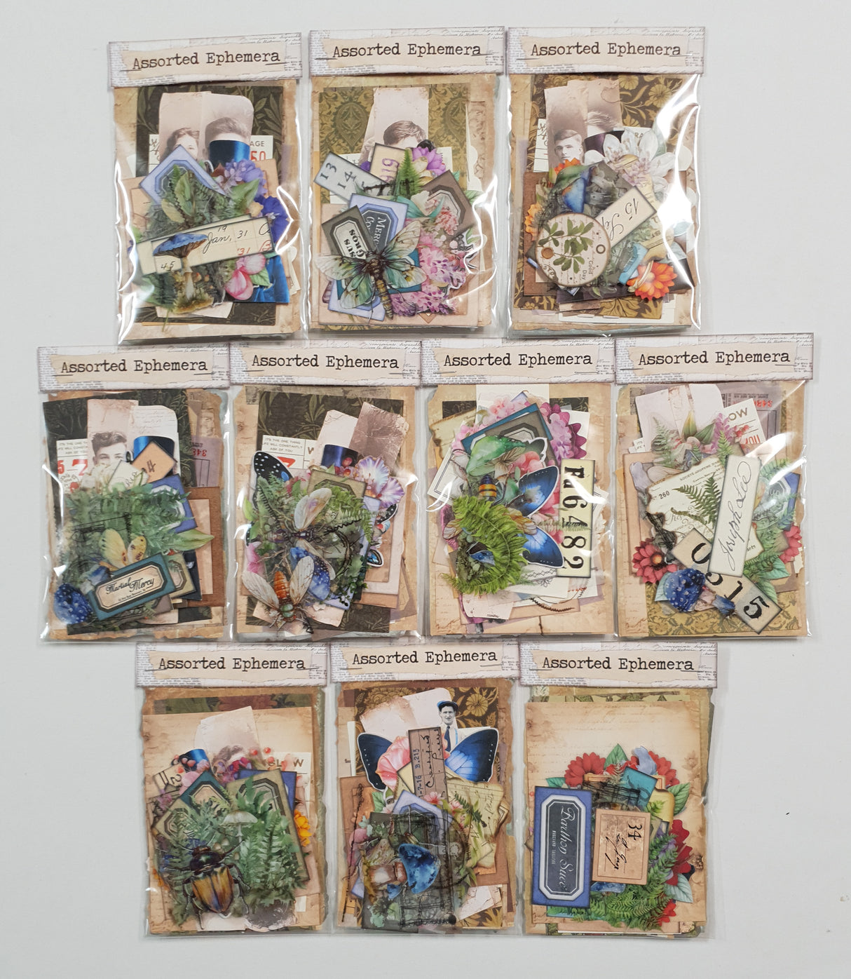 Assorted Ephemera Pack - Picked at Random