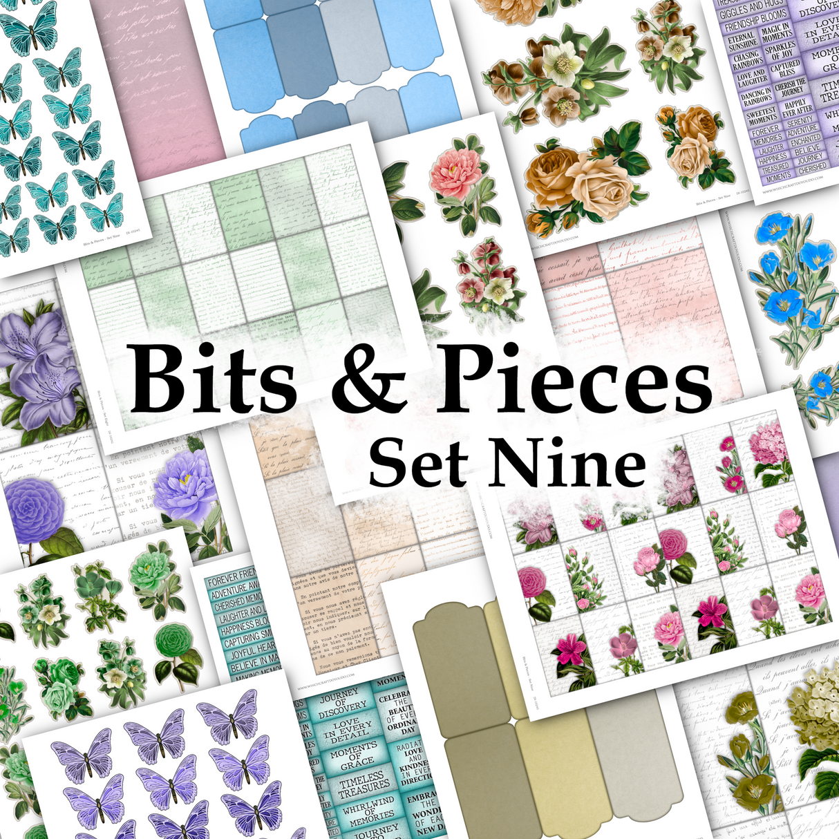 Bits & Pieces - Set Nine - DI-10245 - Digital Download