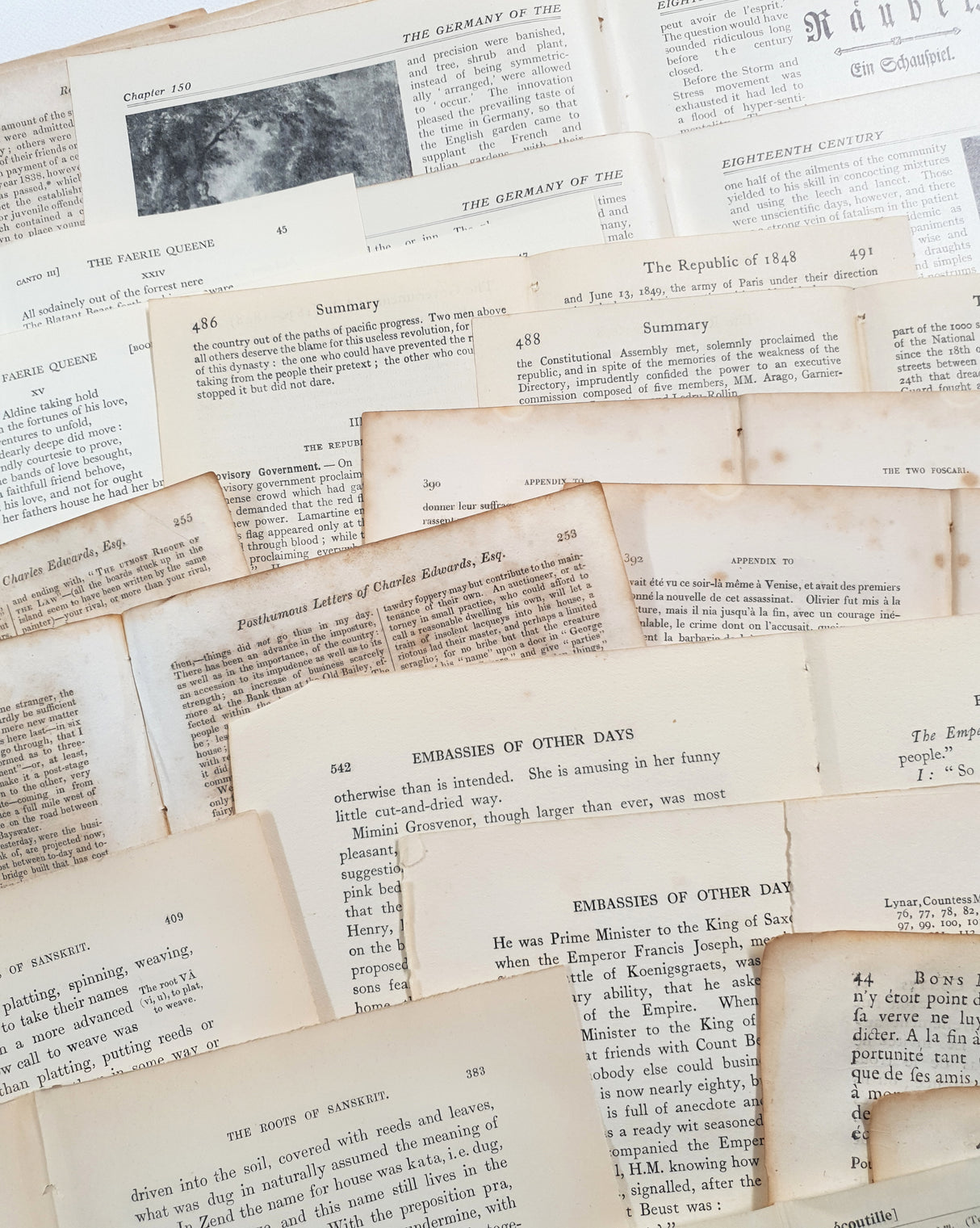 Vintage/Antique Paper Bundle