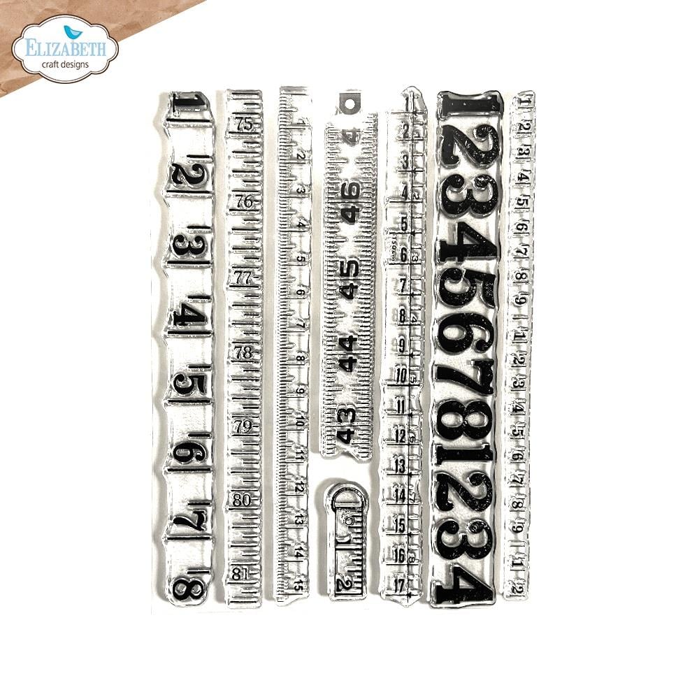 Elizabeth Craft Designs – Measurement Stamp Set