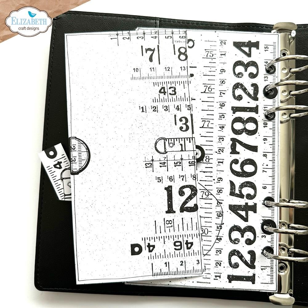 Elizabeth Craft Designs – Measurement Stamp Set