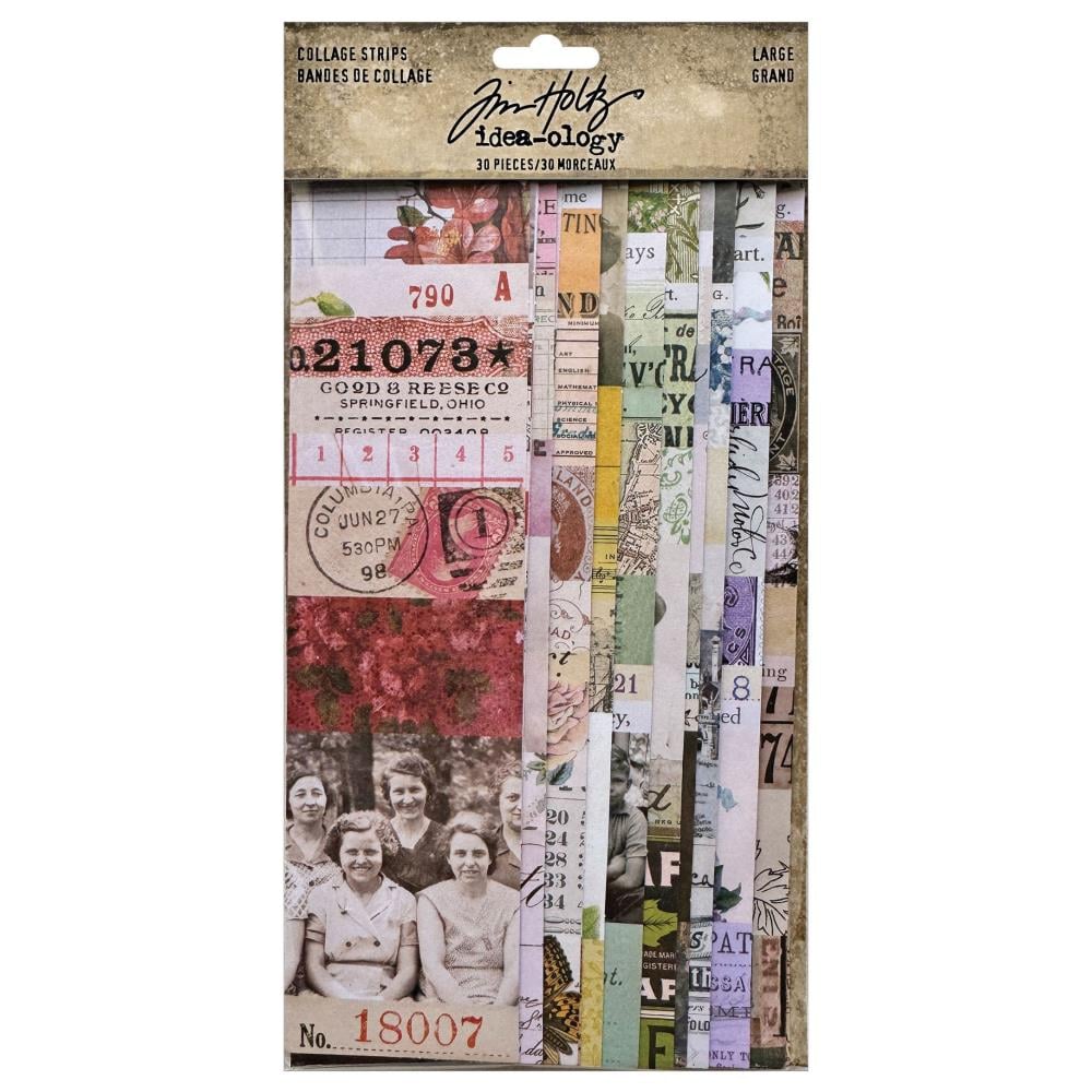 Tim Holtz - idea-ology - Collage Strips - Large