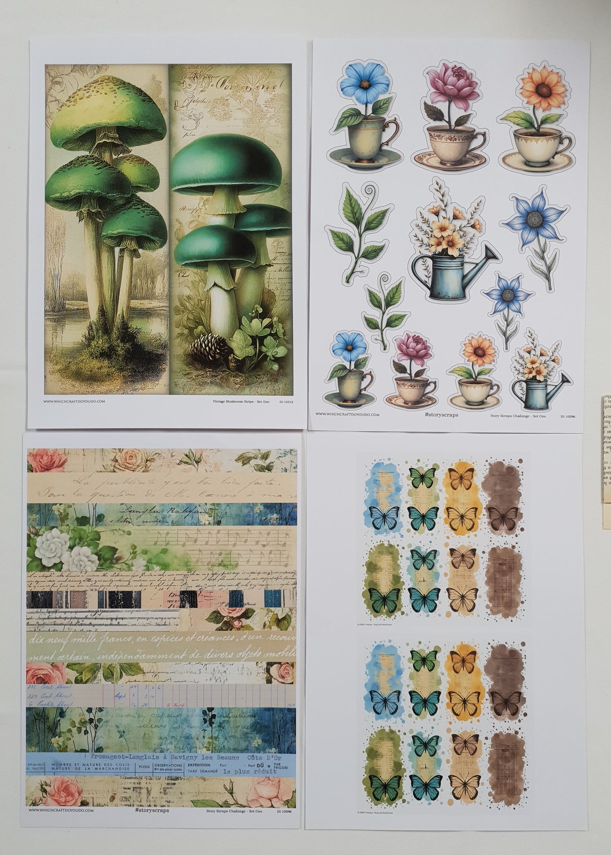 Whichcraft Prints Pack - DL