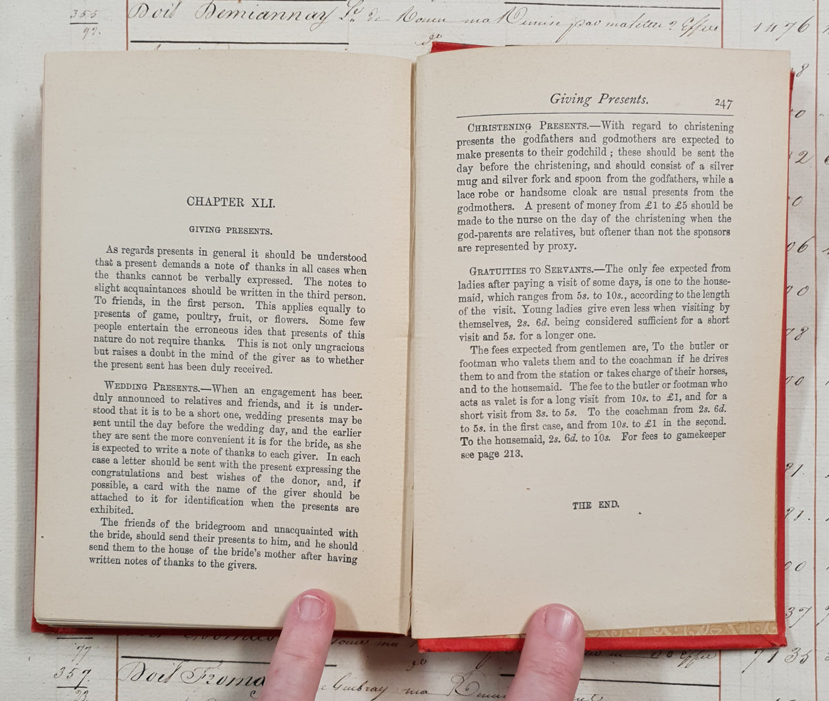 Manners and Rules of Good Society – 1896 – Antique Book - DY