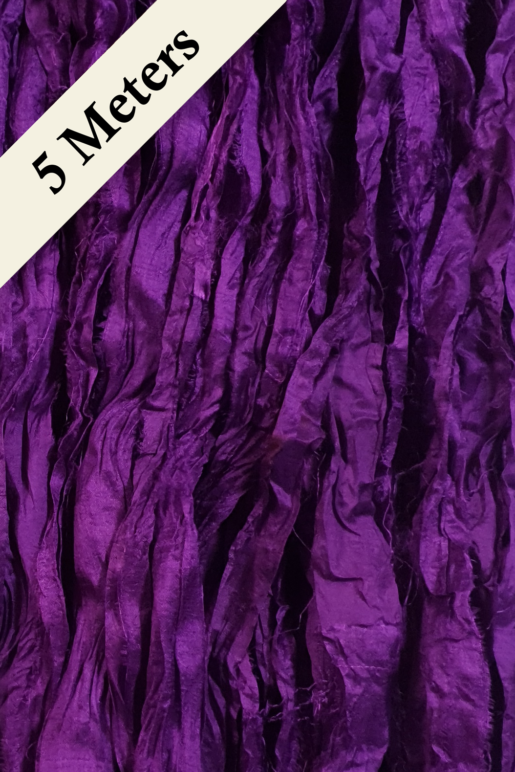 Reclaimed Sari Silk Ribbon - Dutchess - 5m Pack