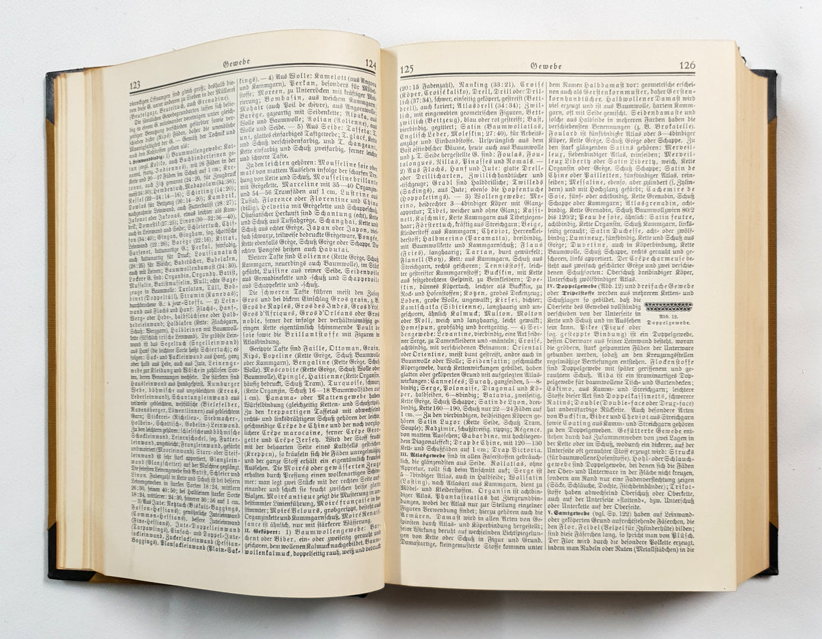 Authentic Vintage German Book - EA