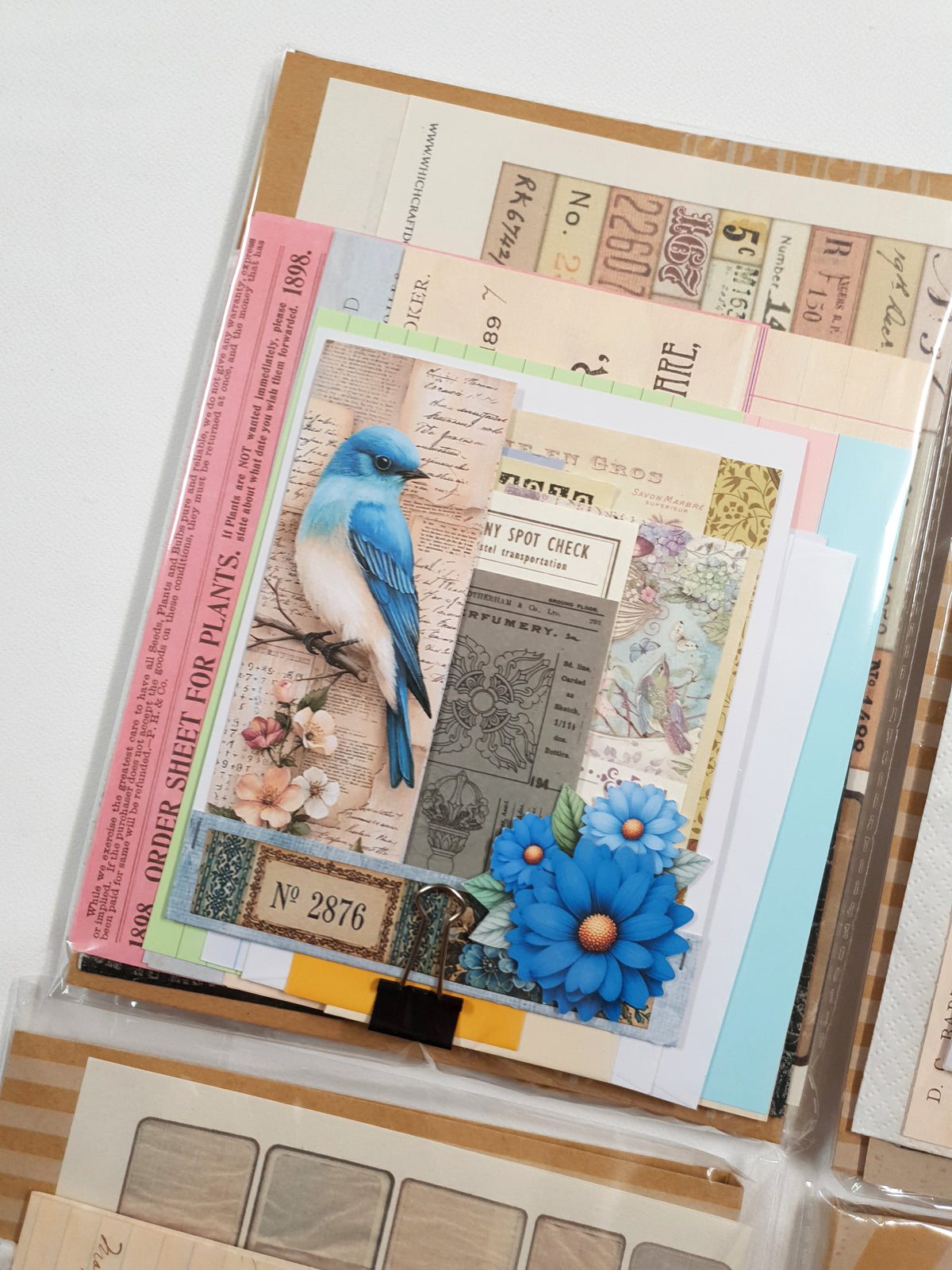 Motherloads Handmade Journal & Ephemera Pack - ED - Selected at Random