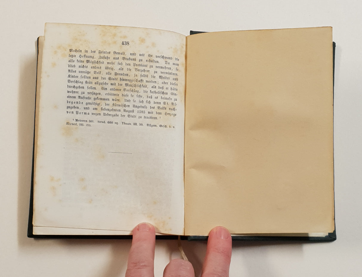 Authentic Antique German Book - EY