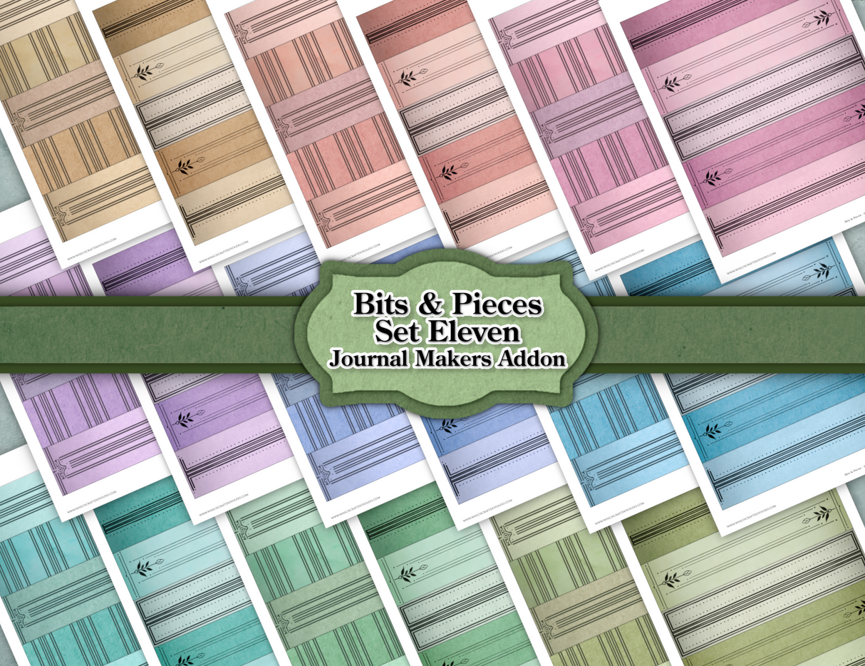 Bits & Pieces - Set Eleven - Journal Add On - DI-10258 - Digital Download
