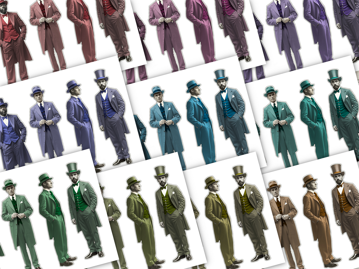 Vintage Gentlemen Collection - DI-10300 - Digital Download