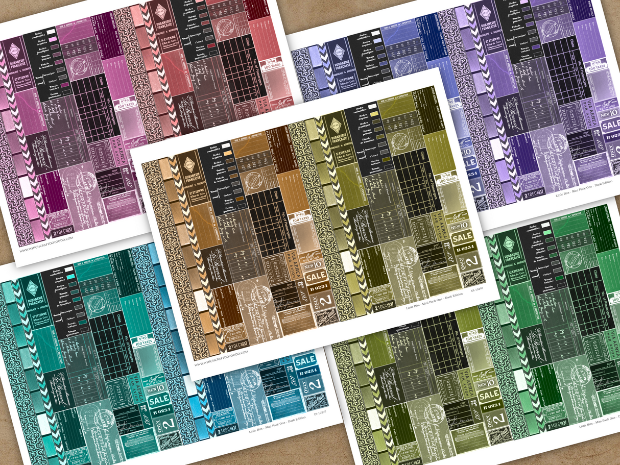 Little Bits - Mini Pack One - Dark Edition - DI-10297 - Digital Download