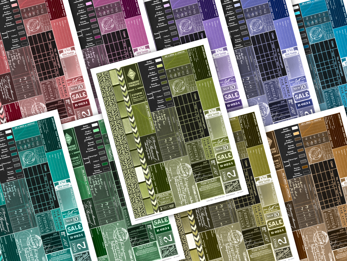 Little Bits - Mini Pack One - Dark Edition - DI-10297 - Digital Download