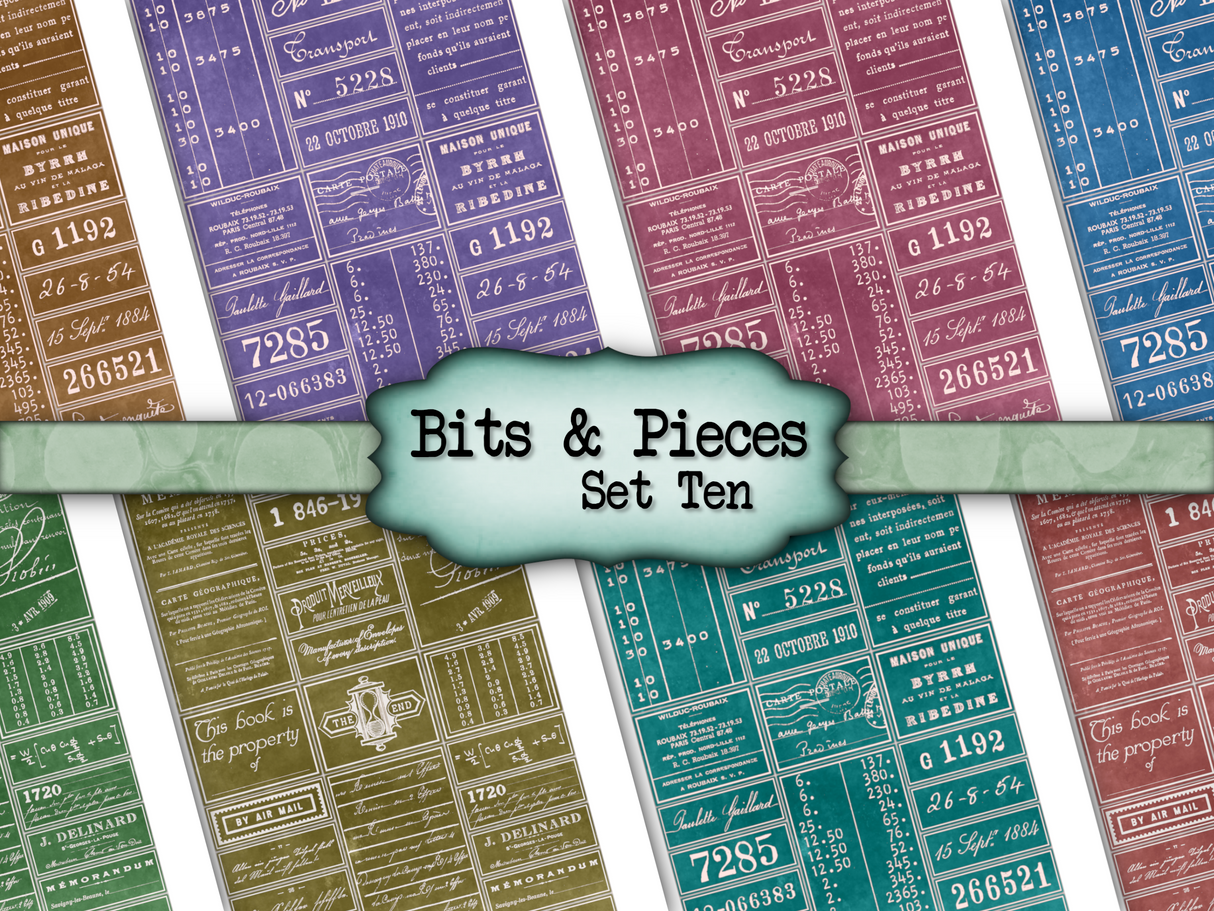 Bits & Pieces - Set Ten - DI-10241 - Digital Download