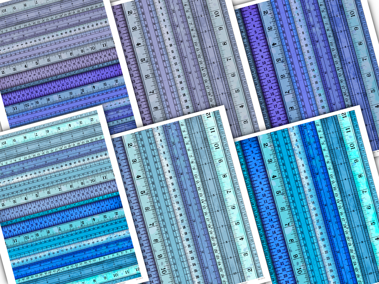 Ruler Collection - Set One - DI-10313 - Digital Download