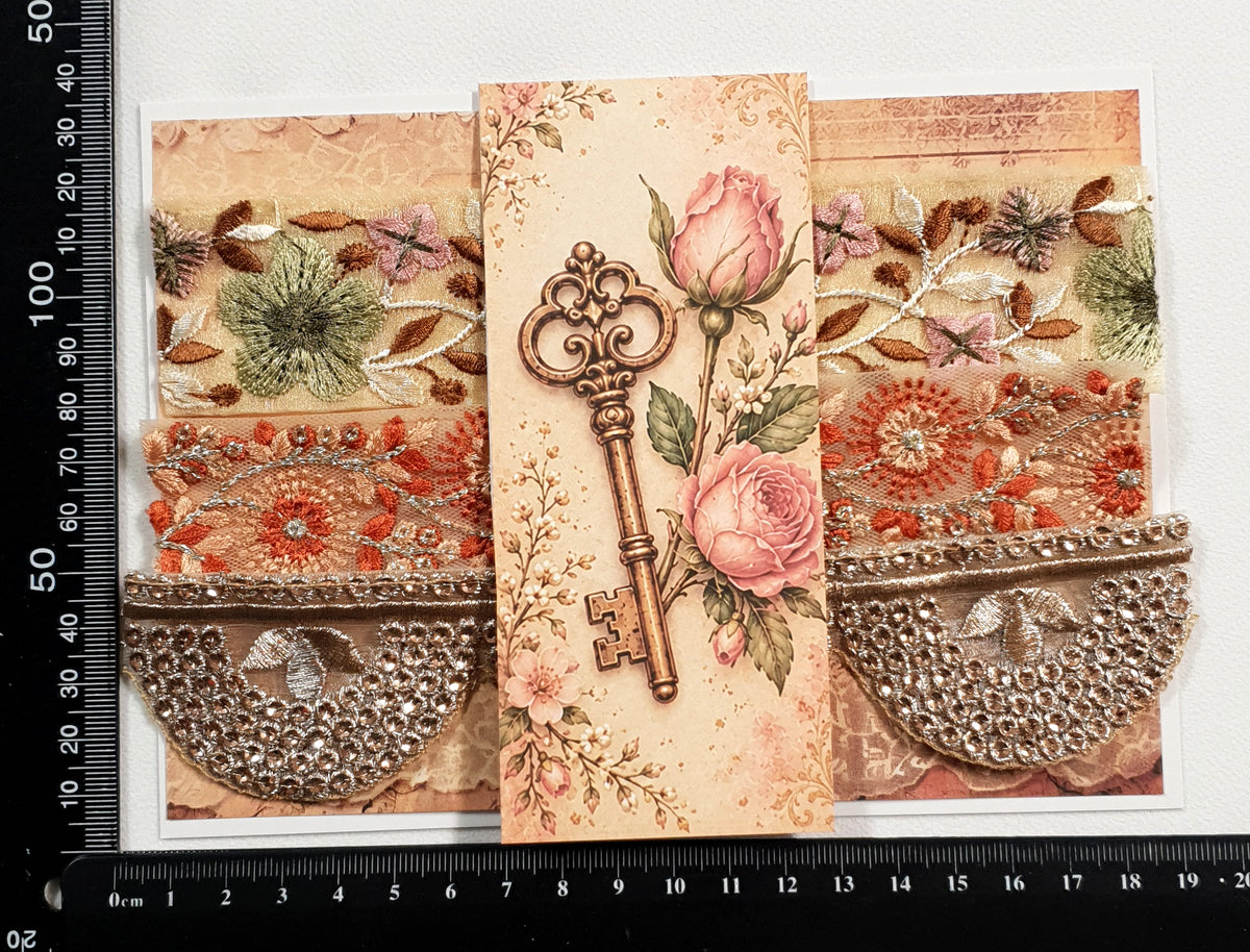 Assorted Embroidered Trim Pack - FC