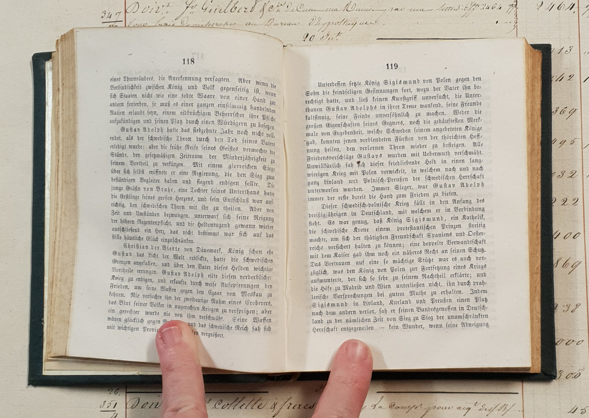 Authentic Antique German Book - FG