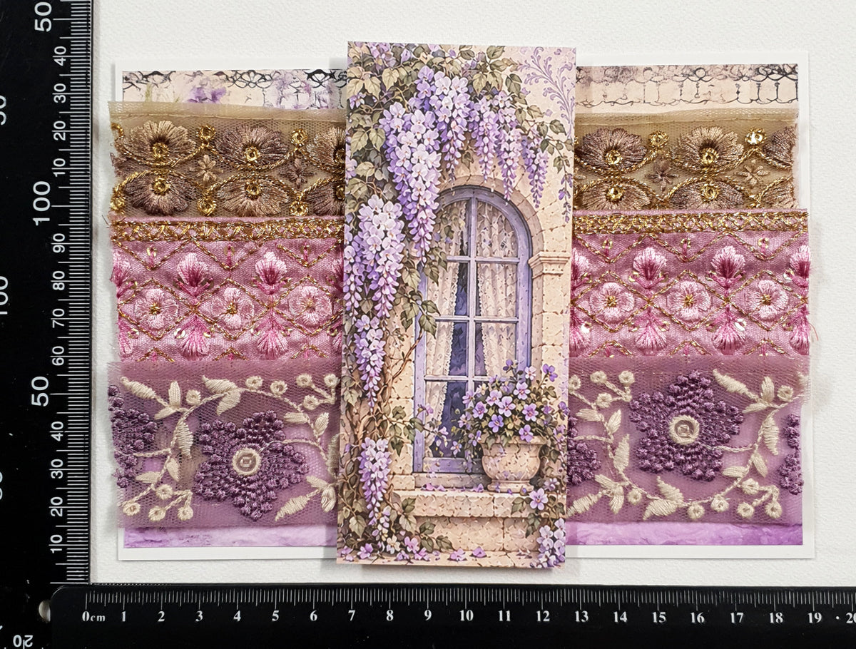 Assorted Embroidered Trim Pack - FG