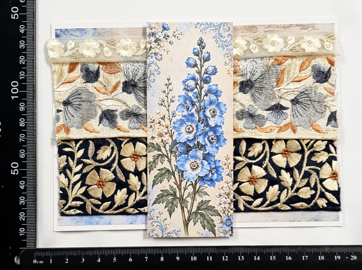 Assorted Embroidered Trim Pack - FV