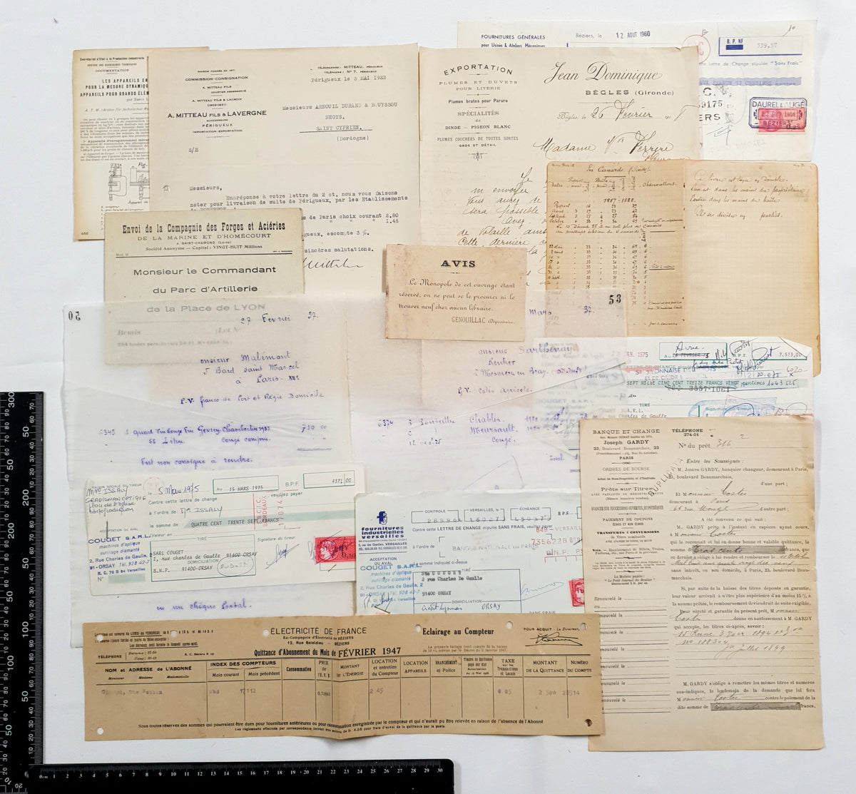 Authentic Vintage/Antique Document Pack - FY