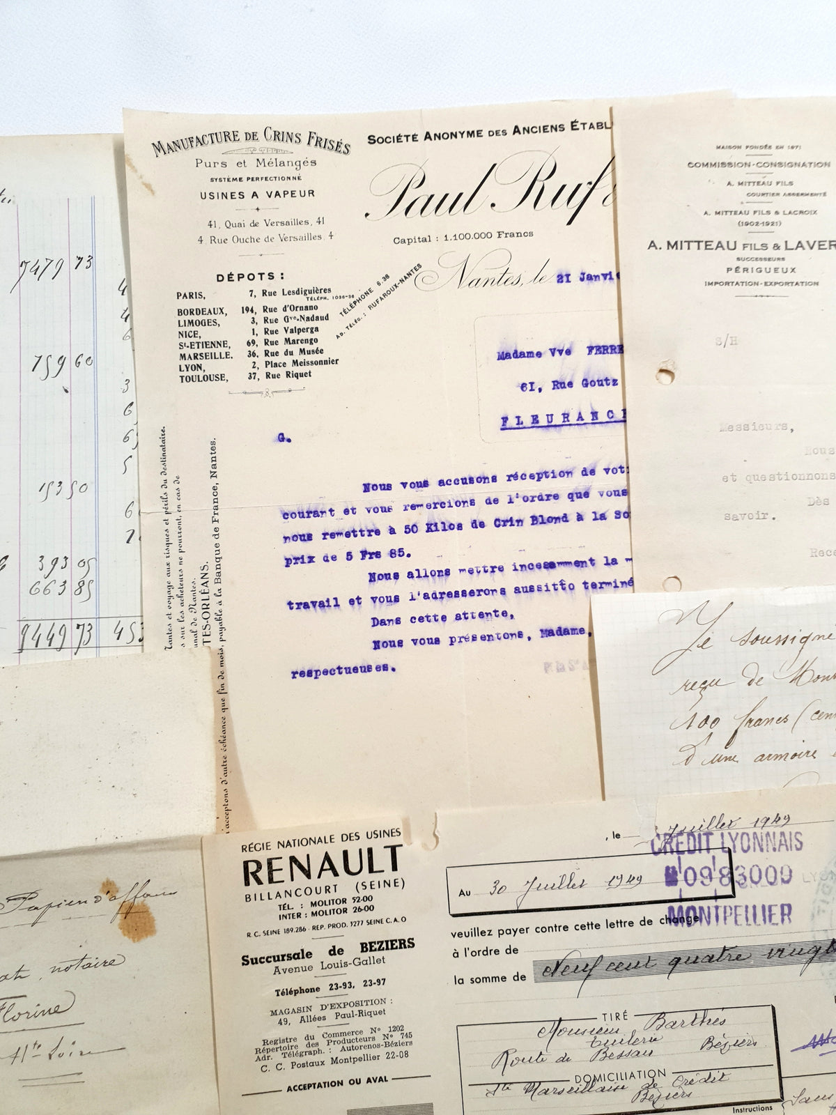 Authentic Vintage/Antique Document Pack - FZ