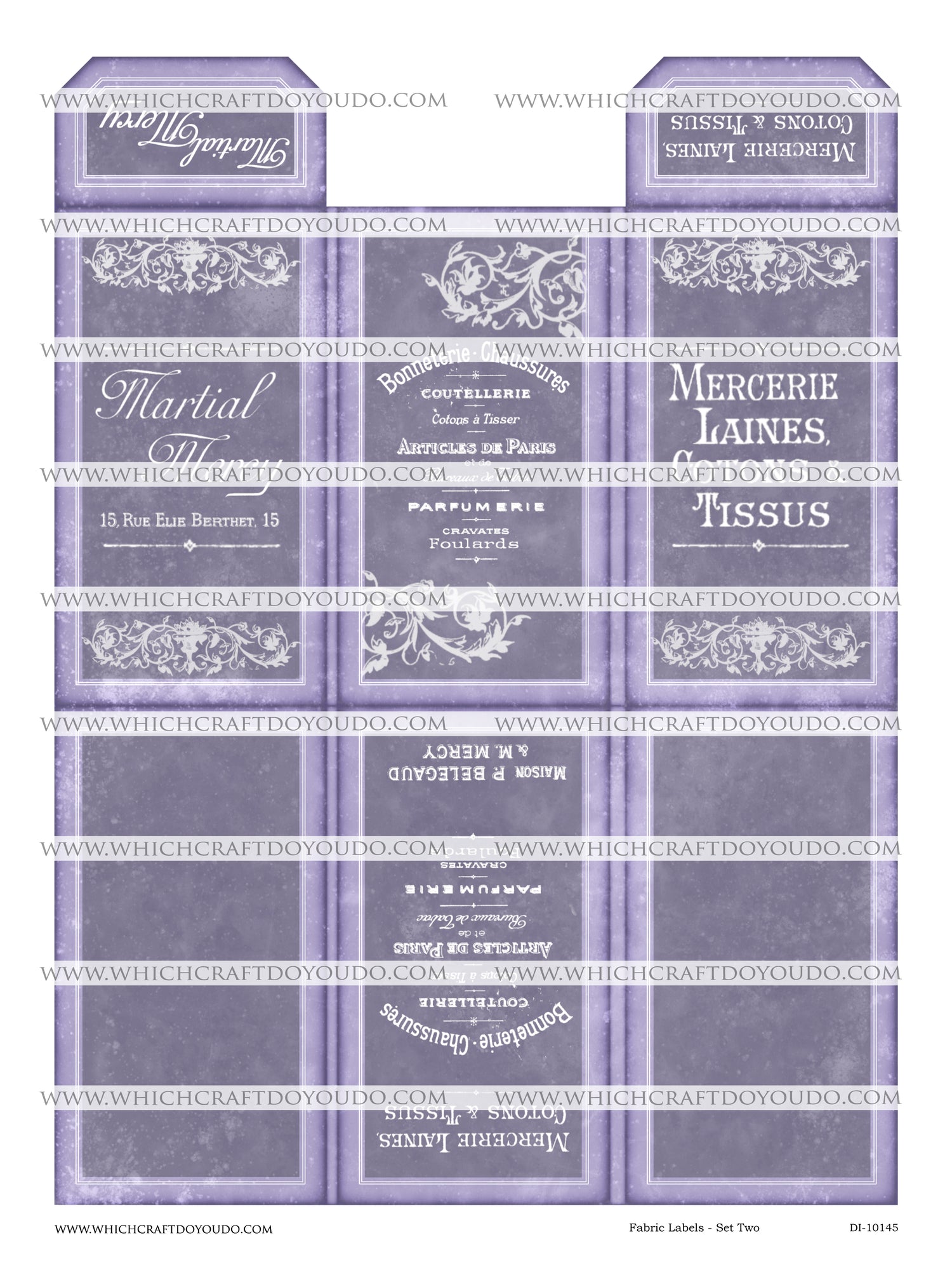 Fabric Labels - Set Two - DI-10145 - Digital Download