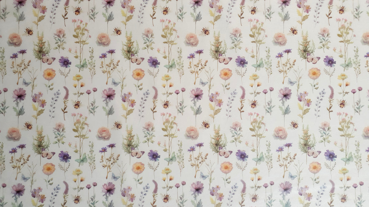 Decoupage Tissue Sheets - Spring Blooms - Set of 12 Pieces