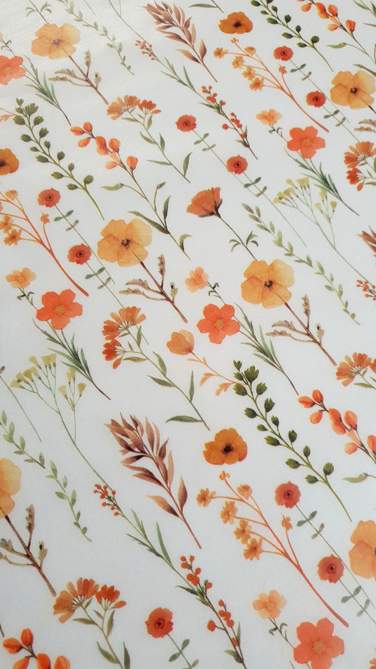 Decoupage Tissue Sheets - Summer Blooms - Set of 12 Pieces